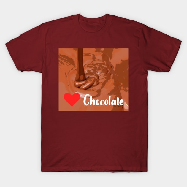 LoveChocolate T-Shirt by PjesusArt